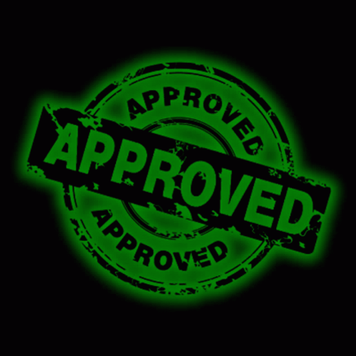 Approved Green Text Color GIF