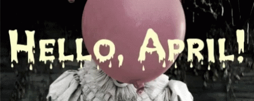 April Fools Clown Scary GIF