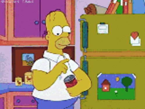 April Fools Simpsons GIF