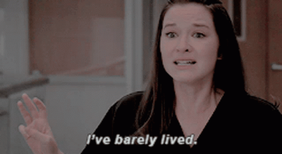April Kepner Barely Lived GIF