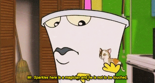Aqua Teen Hunger Force Mr. Sparkles GIF