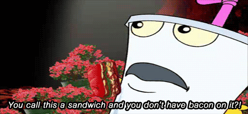 Aqua Teen Hunger Force Sandwich GIF