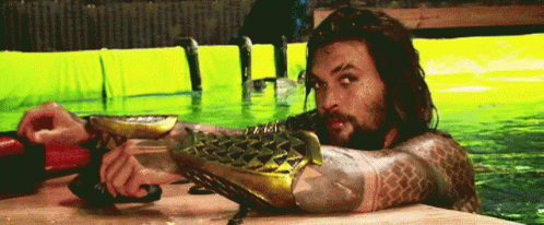 Aquaman Jason Momoa Wink GIF