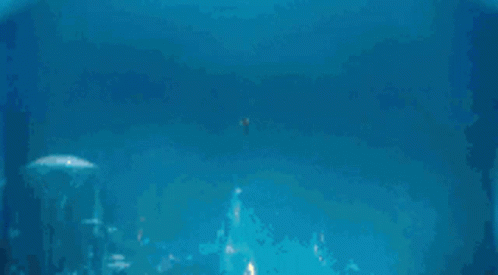Aquaman Movie Flying Up GIF