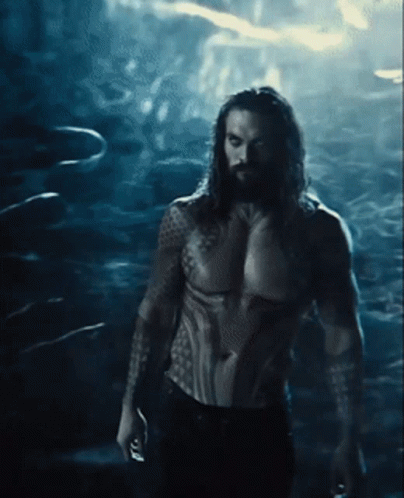 Aquaman Movie Jason Momoa Disappear GIF