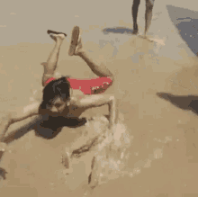 Arabic Man Fun Swimming GIF