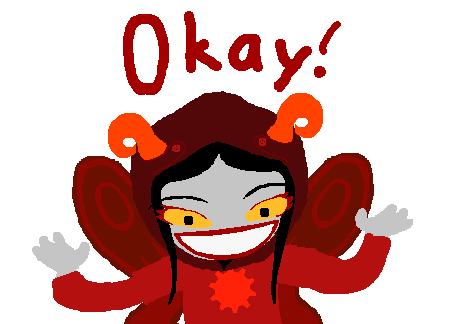 Aradia Megido Okay Meme GIF