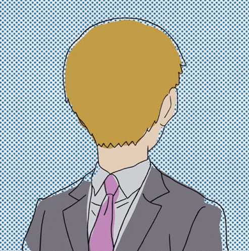 Arataka Reigen Anime Head Spinning GIF