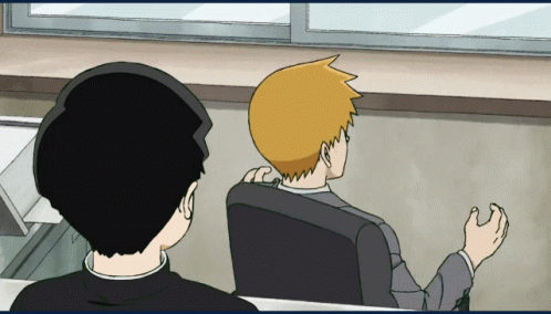 Arataka Reigen Turning Mob Psycho GIF