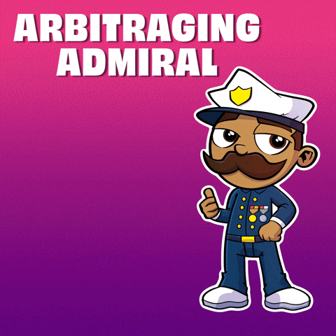 Arbitraging Admiral Thumbs Up