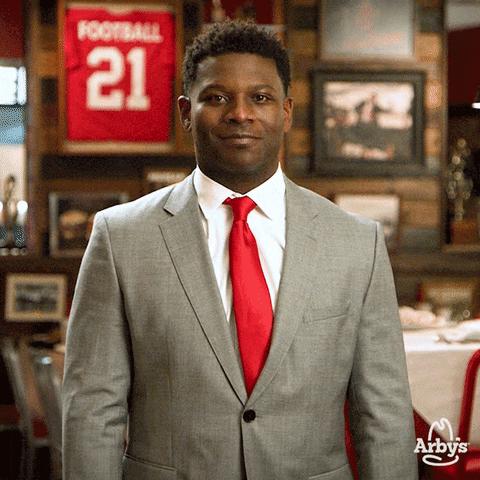 Arbys Endorser Ladainian Tomlinson Thumbs Up GIF