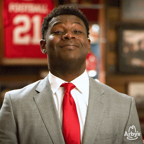 Arbys Ladainian Tomlinson Nodding GIF