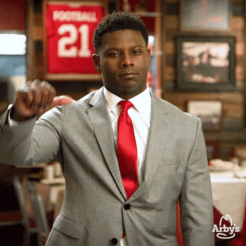 Arbys Ladainian Tomlinson Thumbs Down Commercial GIF