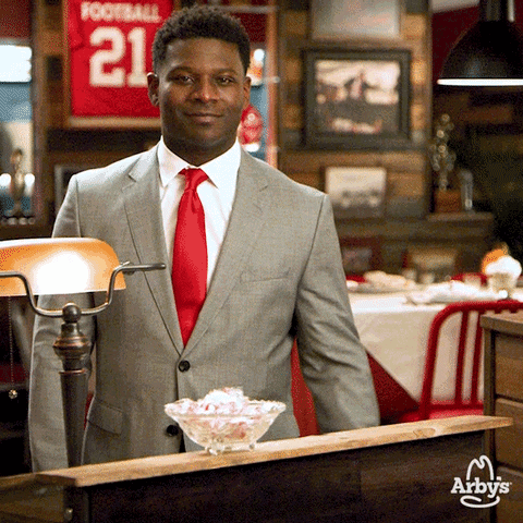 Arbys Partnership Ladainian Tomlinson Promo Campaign GIF