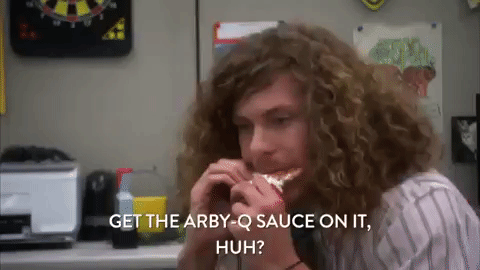 Arbys Special Sauce Blake Henderson Workaholics GIF