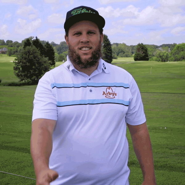 Arbys Thumbs Up Andrew Johnston Professional Golfer GIF