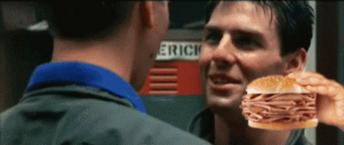 Arbys Tom Cruise Val Kilmer Meme GIF