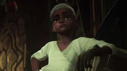 Arcane Ekko Little Man Salute GIF