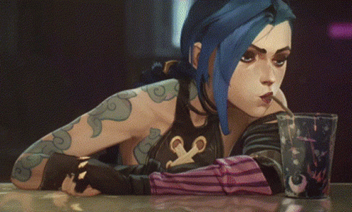 Arcane Jinx Drink Bartender Chuck GIF