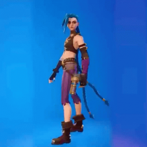 Arcane Jinx Flexible Body GIF