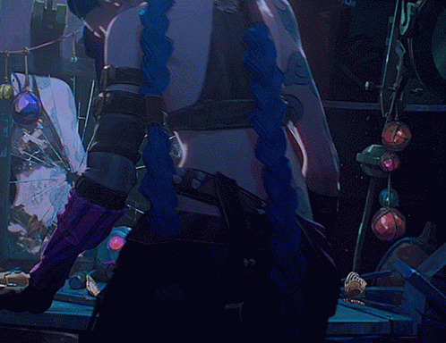 Arcane Jinx Is Frustrated GIF