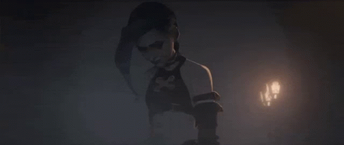 Arcane Jinx Is Ready To Fight GIF