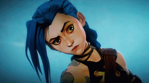 Arcane Jinx Serious Fighting GIF