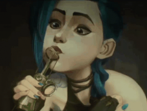 Arcane Jinx Trying Her Invention GIF