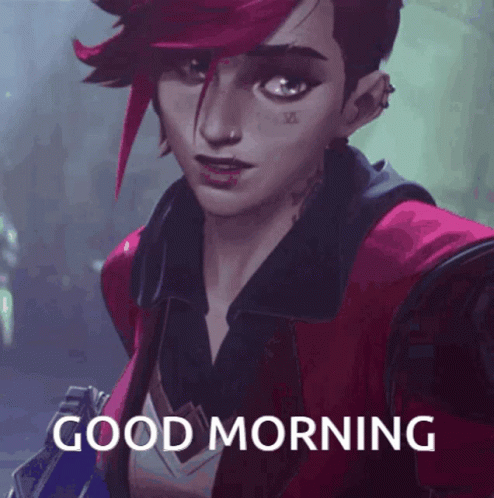 Arcane Vi Good Morning Wink GIF
