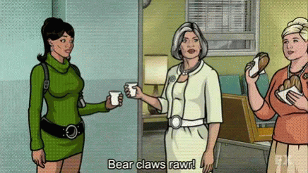 Archer Light Conversation Beer Claws Rawr GIF