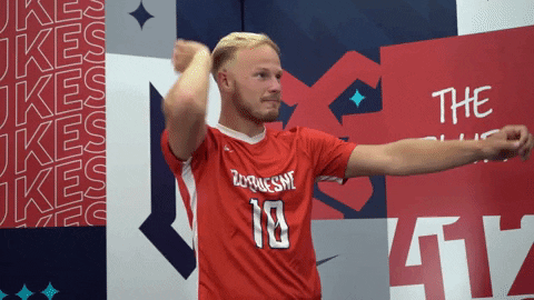 Archery Gesture Soccer Player GIF