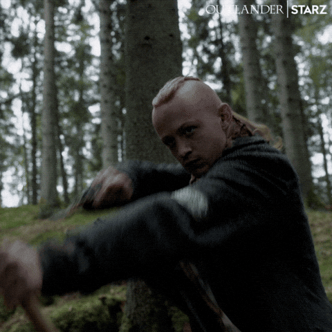 Archery Outlander Character Ian Murray GIF