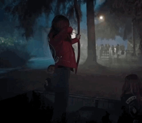Archery Target Shooting Fierce Woman Riverdale GIF
