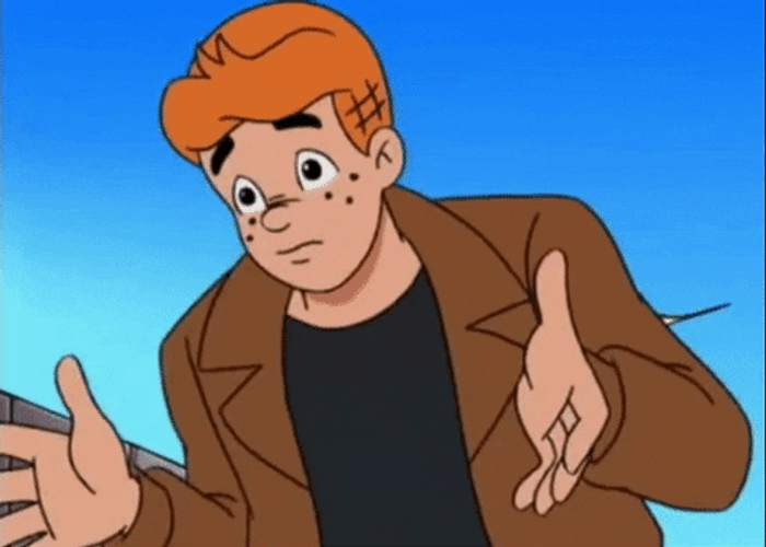 Archie Comics Confusedly Looking GIF