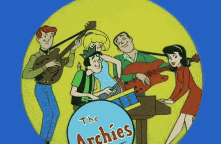 Archie Comics Playing Instruments GIF
