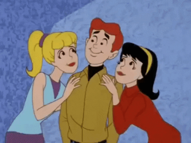 Archie Comics Sabrina And Veronica Blinking GIF