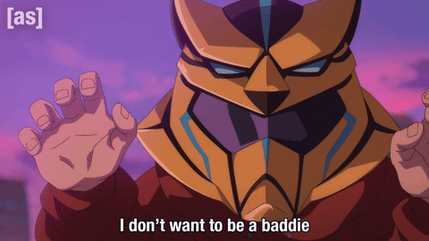 Are We The Baddies Warrior Arms Crossed GIF