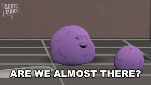 Big Playdough Asks Are We There Yet GIF