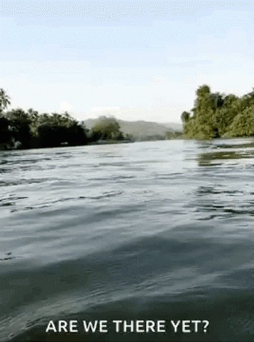 Are We There Yet Floating Through Water GIF
