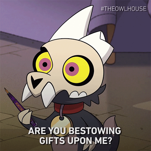 Are You Bestowing Gifts Upon Me GIF