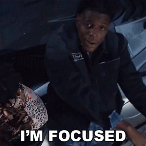 Are You Distracted Or Focused GIF