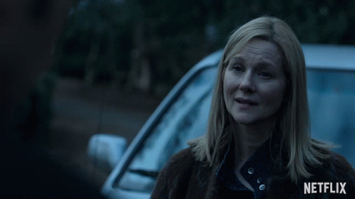Are You Finished Ozark Wendy Byrde GIF