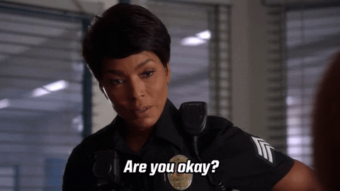 Are You Ok Angela Bassett As Nypd Officer Ask GIF