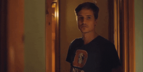 Are You Ok Guy Asked Girl With Curly Hair GIF