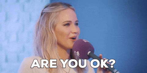 Are You Ok Jennifer Lawrence Laughing GIF