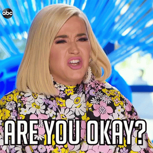 Are You Ok Katy Perry On Set GIF