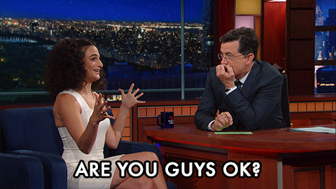 Are You Ok The Late Show With Stephen Colbert GIF
