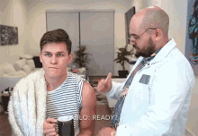 Are You Ready Big Guy For Vaccine GIF