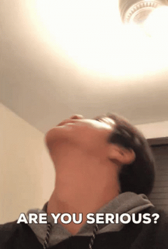 Are You Serious Boy Bending Nick GIF