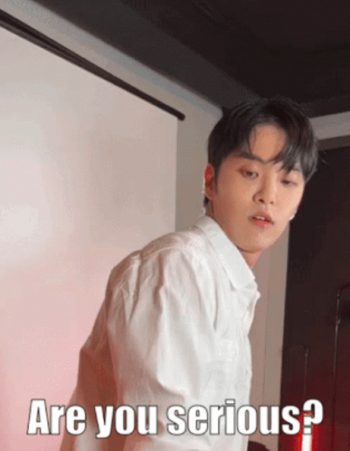 Are You Serious Hajoon Drummer GIF